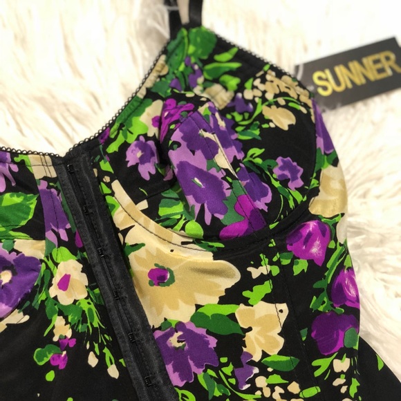 ❗️SOLD❗️💜NORDSTROM Corset Top - Picture 2 of 4